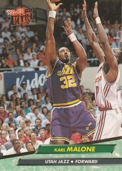 #182 Karl Malone - Utah Jazz - 1992-93 Ultra Basketball