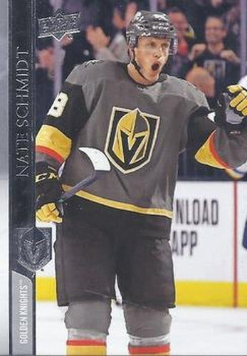 #182 Nate Schmidt - Vegas Golden Knights - 2020-21 Upper Deck Hockey