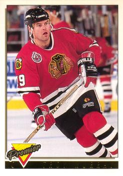 #182 Troy Murray - Chicago Blackhawks - 1993-94 O-Pee-Chee Premier Hockey - Gold
