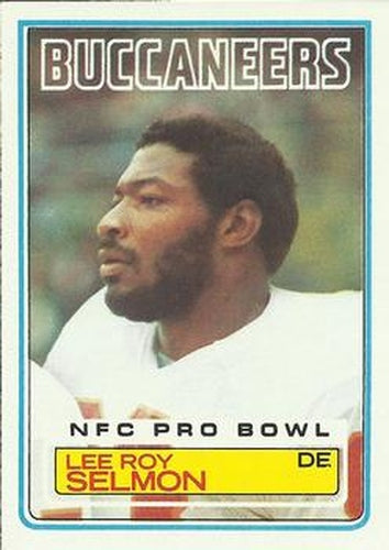 #182 Lee Roy Selmon - Tampa Bay Buccaneers - 1983 Topps Football