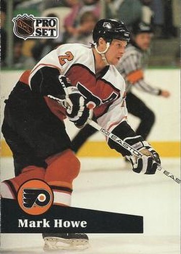#182 Mark Howe - 1991-92 Pro Set Hockey