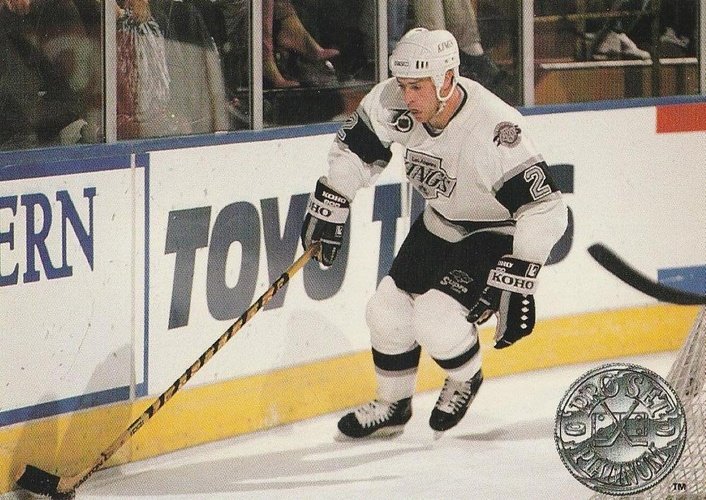 #182 Brian Benning - Los Angeles Kings - 1991-92 Pro Set Platinum Hockey