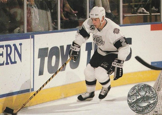 #182 Brian Benning - Los Angeles Kings - 1991-92 Pro Set Platinum Hockey