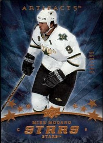 #182 Mike Modano - Dallas Stars - 2008-09 Upper Deck Artifacts Hockey
