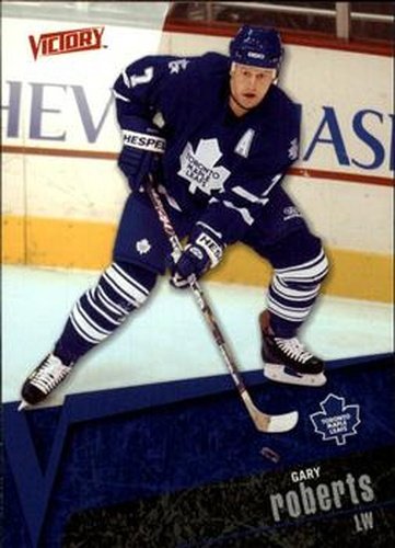 #182 Gary Roberts - Toronto Maple Leafs - 2003-04 Upper Deck Victory Hockey