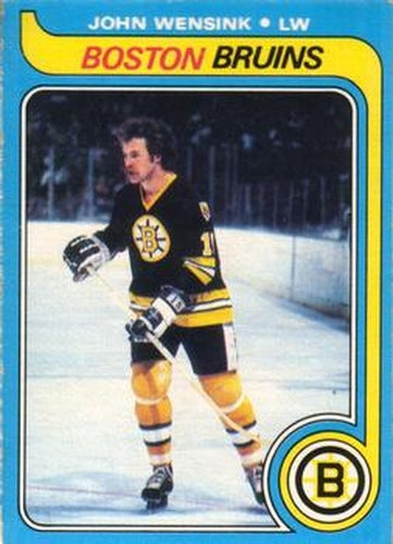 #182 John Wensink - Boston Bruins - 1979-80 O-Pee-Chee Hockey