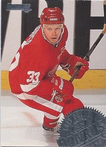 #182 Kris Draper - Detroit Red Wings - 1994-95 Donruss Hockey