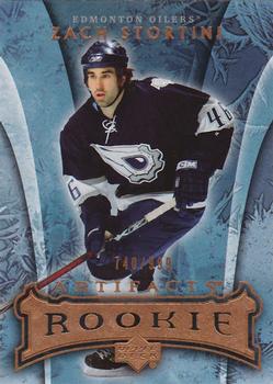 #182 Zach Stortini - Edmonton Oilers - 2007-08 Upper Deck Artifacts Hockey