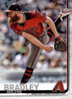 #182 Archie Bradley - Arizona Diamondbacks - 2019 Topps Baseball