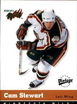 #182 Cam Stewart - Minnesota Wild - 2000-01 Upper Deck Vintage Hockey
