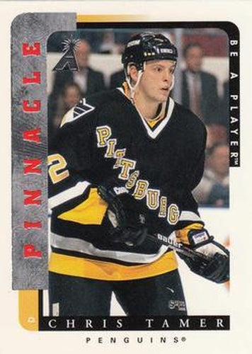 #182 Chris Tamer - Pittsburgh Penguins - 1996-97 Pinnacle Be a Player Hockey