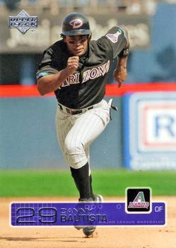#182 Danny Bautista - Arizona Diamondbacks - 2003 Upper Deck Baseball