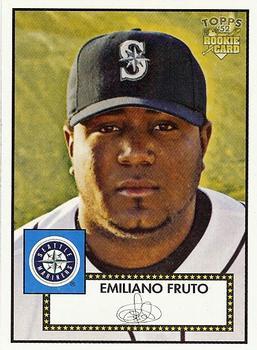 #182 Emiliano Fruto - Seattle Mariners - 2006 Topps 1952 Edition Baseball