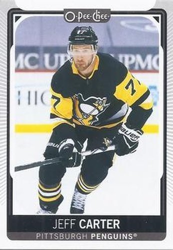 #182 Jeff Carter - Pittsburgh Penguins - 2021-22 O-Pee-Chee Hockey