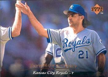 #182 Jeff Montgomery - Kansas City Royals - 1995 Upper Deck Baseball