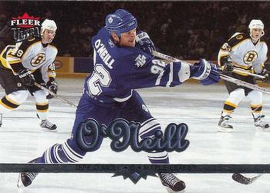 #182 Jeff O'Neill - Toronto Maple Leafs - 2005-06 Ultra Hockey