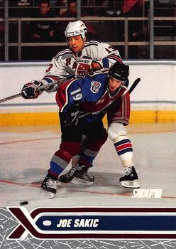#182 Joe Sakic - Colorado Avalanche - 2000-01 Stadium Club Hockey
