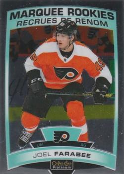 #182 Joel Farabee - Philadelphia Flyers - 2019-20 O-Pee-Chee Platinum Hockey