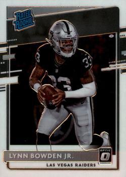 #182 Lynn Bowden Jr. - Las Vegas Raiders - 2020 Donruss Optic Football