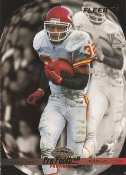 #182 Marcus Allen - Kansas City Chiefs - 1996 Fleer Football