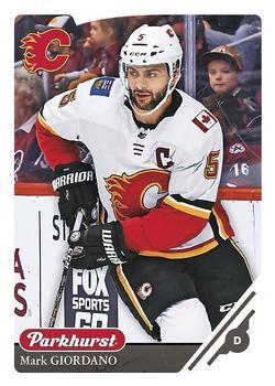 #182 Mark Giordano - Calgary Flames - 2018-19 Parkhurst Hockey