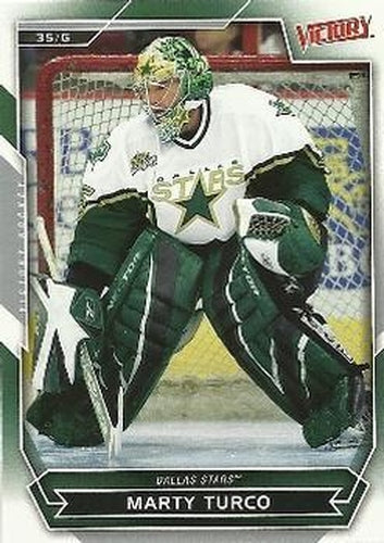 #182 Marty Turco - Dallas Stars - 2007-08 Upper Deck Victory Hockey