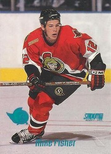 #182 Mike Fisher - Ottawa Senators - 1999-00 Stadium Club Hockey