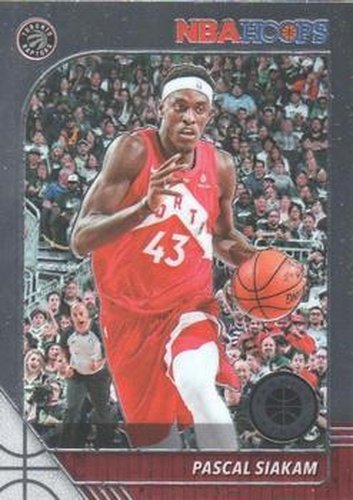 #182 Pascal Siakam - Toronto Raptors - 2019-20 Hoops Premium Stock Basketball