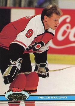 #182 Pelle Eklund - Philadelphia Flyers - 1991-92 Stadium Club Hockey