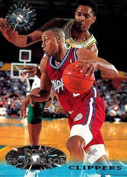 #182 Pooh Richardson - Los Angeles Clippers - 1995-96 Stadium Club Basketball