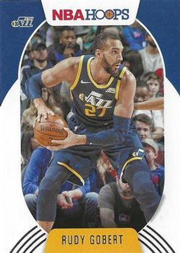 #182 Rudy Gobert - Utah Jazz - 2020-21 Hoops Basketball