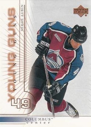 #182 Serge Aubin - Colorado Avalanche - 2000-01 Upper Deck Hockey
