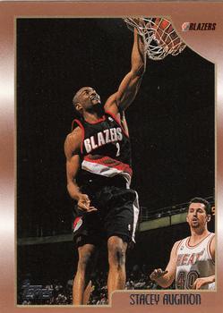 #182 Stacey Augmon - Portland Trail Blazers - 1998-99 Topps Basketball