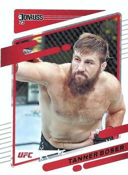 #182 Tanner Boser - 2022 Donruss UFC MMA