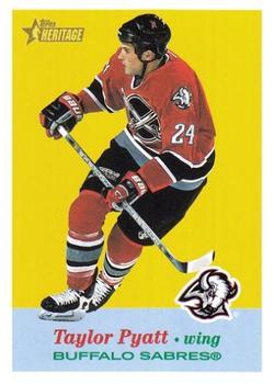 #182 Taylor Pyatt - Buffalo Sabres - 2001-02 Topps Heritage Hockey