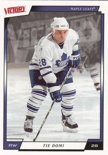 #182 Tie Domi - Toronto Maple Leafs - 2006-07 Upper Deck Victory Hockey
