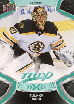 #182 Tuukka Rask - Boston Bruins - 2021-22 Upper Deck MVP Hockey