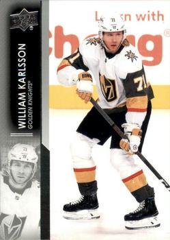 #182 William Karlsson - Vegas Golden Knights - 2021-22 Upper Deck Hockey