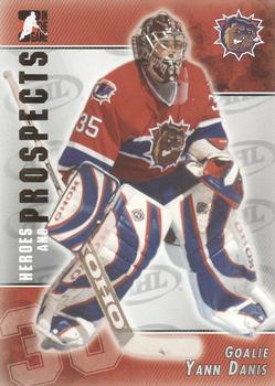 #182 Yann Danis - Hamilton Bulldogs - 2004-05 In The Game Heroes and Prospects Hockey