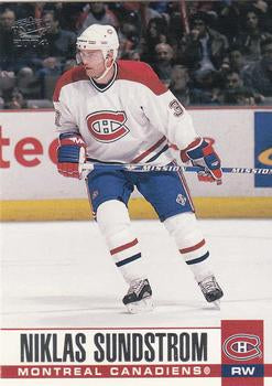 #182 Niklas Sundstrom - Montreal Canadiens - 2003-04 Pacific Hockey