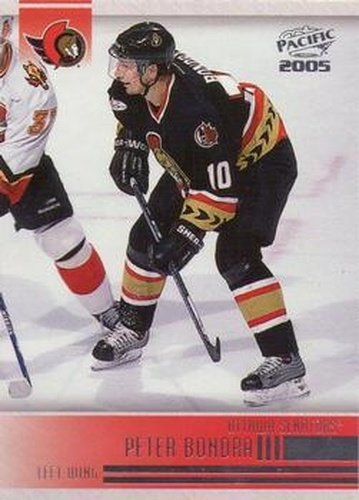 #182 Peter Bondra - Ottawa Senators - 2004-05 Pacific Hockey