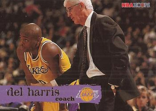 #182 Del Harris - Los Angeles Lakers - 1995-96 Hoops Basketball