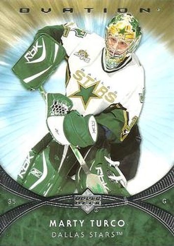 #182 Marty Turco - Marty Turco - 2007-08 Upper Deck Ovation Hockey