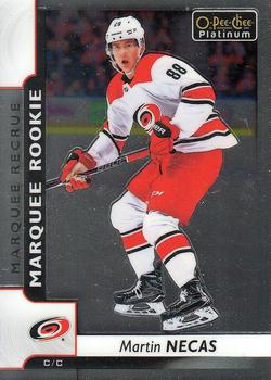 #182 Martin Necas - Carolina Hurricanes - 2017-18 O-Pee-Chee Platinum Hockey