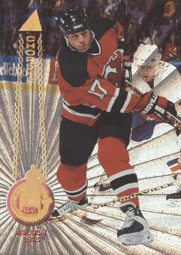 #182 Tom Chorske - New Jersey Devils - 1994-95 Pinnacle Hockey - Rink Collection