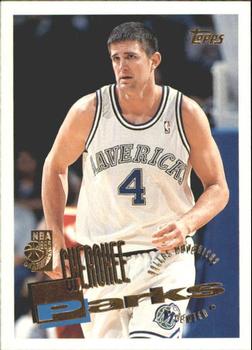 #182 Cherokee Parks - Dallas Mavericks - 1995-96 Topps Basketball