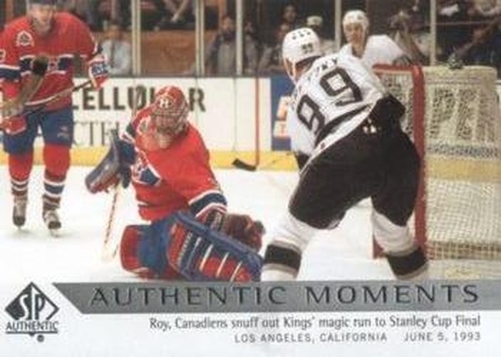 #182 Wayne Gretzky / Patrick Roy - Los Angeles Kings / Montreal Canadiens - 2012-13 SP Authentic Hockey
