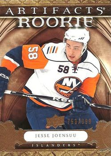#182 Jesse Joensuu - New York Islanders - 2009-10 Upper Deck Artifacts Hockey