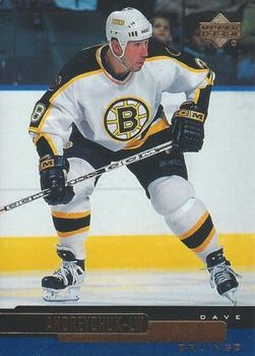 #182 Dave Andreychuk - Boston Bruins - 1999-00 Upper Deck Hockey