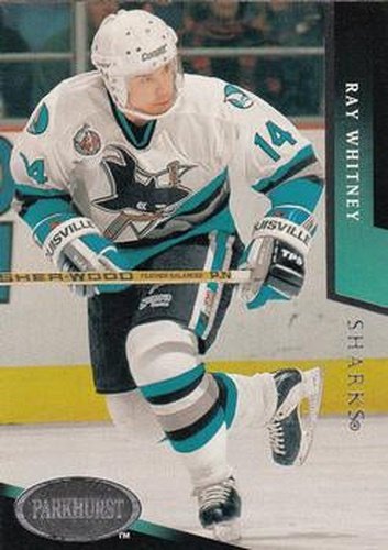 #182 Ray Whitney - San Jose Sharks - 1993-94 Parkhurst Hockey